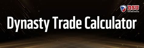 dynasty draft calculator.